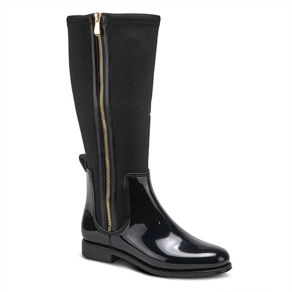 NEW SPRING STEP SHOES women's puddeli boots in black